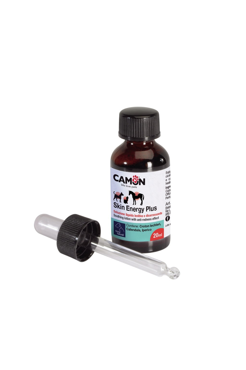 Camon Skin Energy Plus Cani Gatti Cavalli 20 ml Camon Skin Energy Plus Cani Gatti Cavalli 20 ml